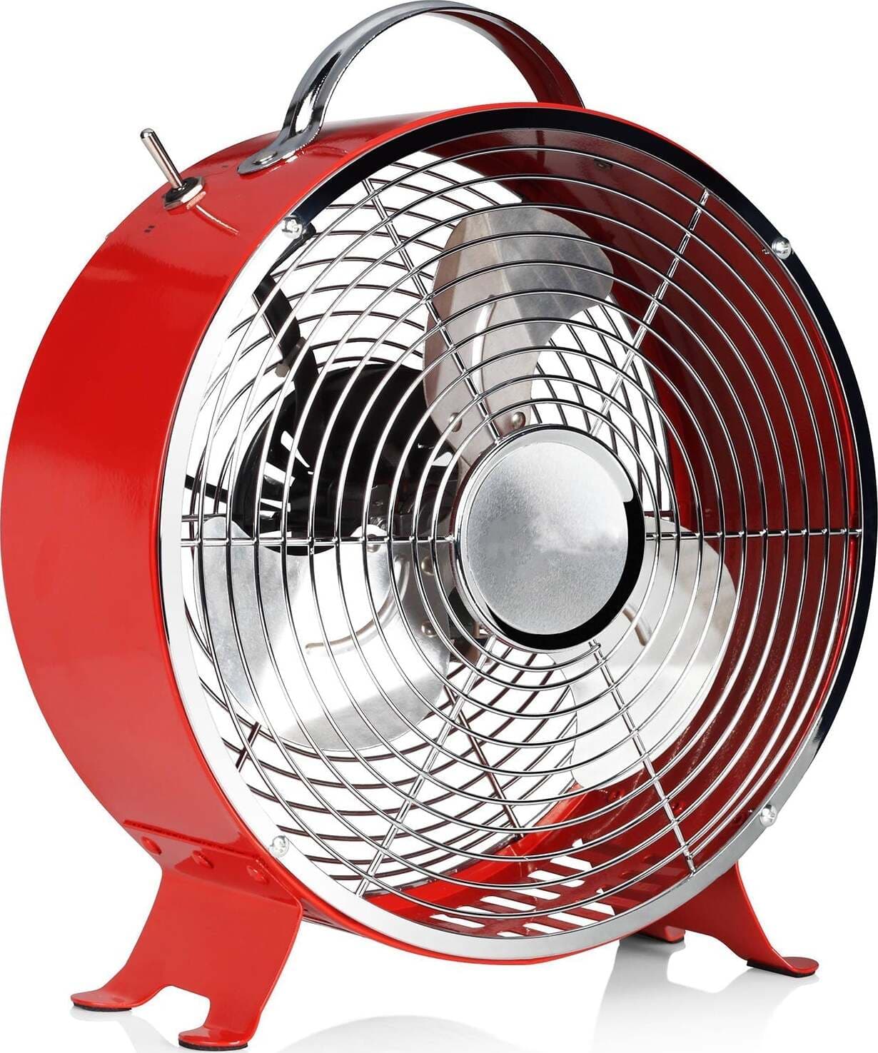 Ventilatore da tavolo Box fan Vintage con 4 pale in metallo 20 w Ø 20 cm Fai da te/Prodotti per la costruzione/Riscaldamento e raffreddamento/Sistemi mobili di climatizzazione/Ventilatori/Ventilatori a piantana Decor Space - Altamura, Commerciovirtuoso.it