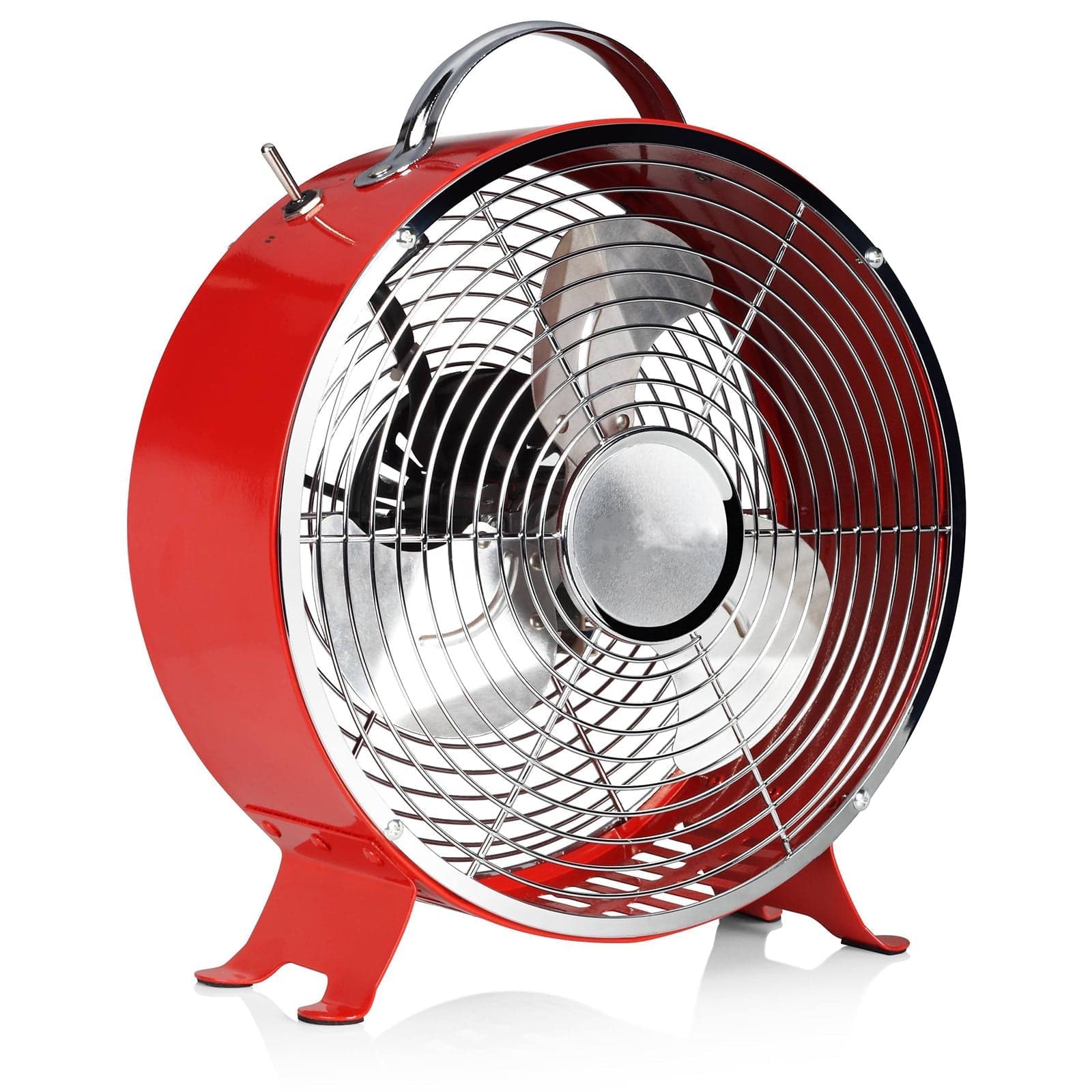Ventilatore da tavolo Box fan Vintage con 4 pale in metallo 20 w Ø 20 cm in Ventilatori a piantana Decor Space - Altamura, commercioVirtuoso.it