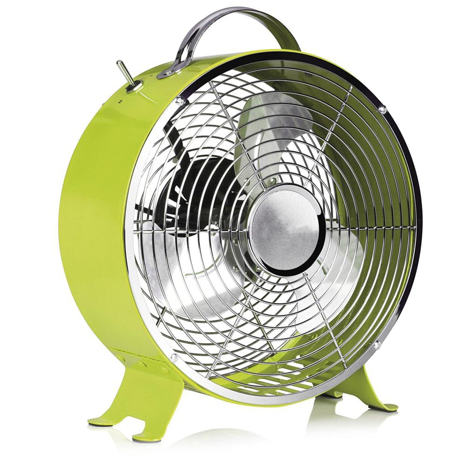 Ventilatore da tavolo Box fan Vintage con 4 pale in metallo 20 w Ø 20 cm in Ventilatori a piantana Decor Space - Altamura, commercioVirtuoso.it