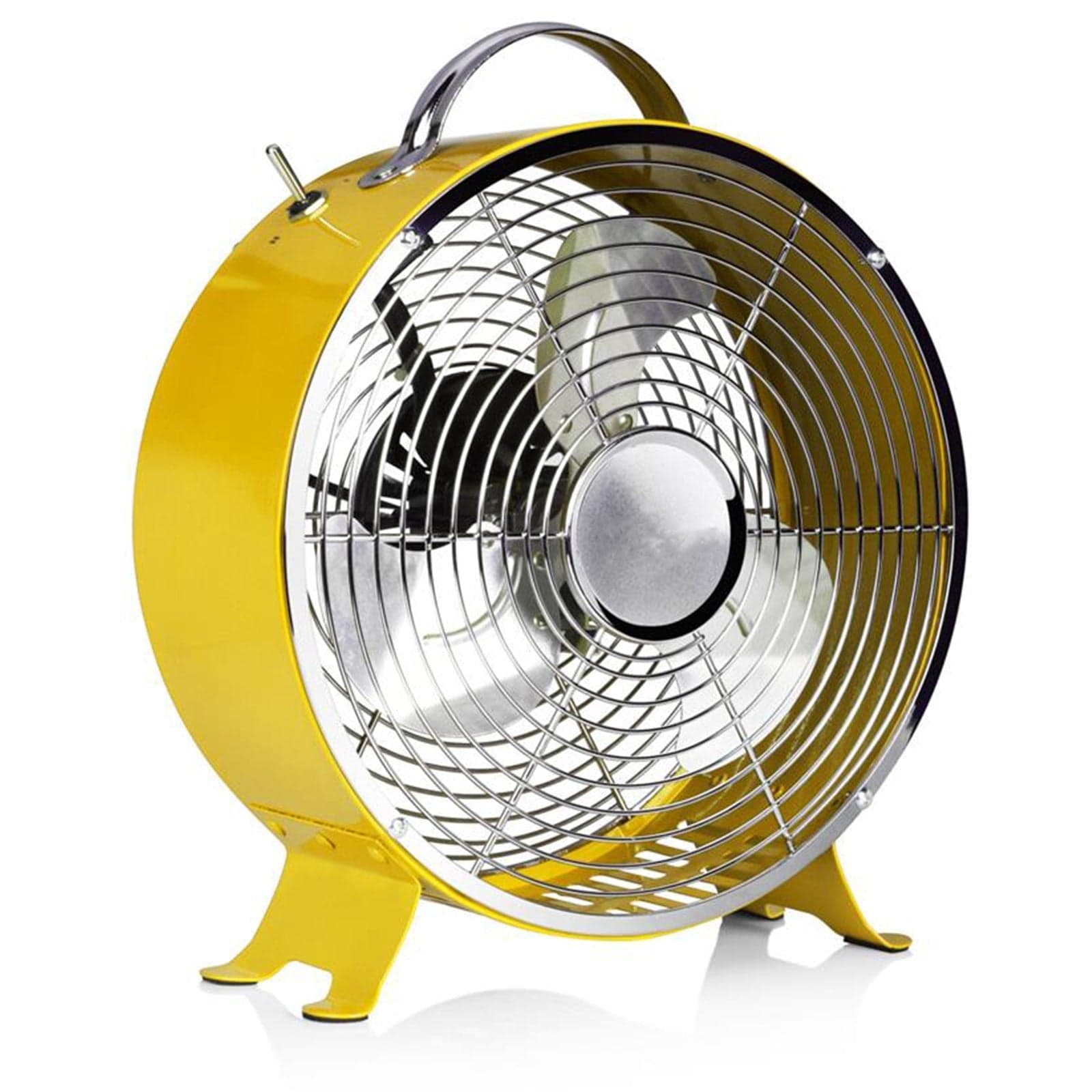 Ventilatore da tavolo Box fan Vintage con 4 pale in metallo 20 w Ø 20 cm in Ventilatori a piantana Decor Space - Altamura, commercioVirtuoso.it