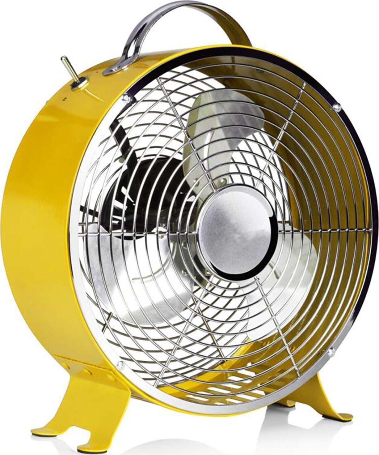 Ventilatore da tavolo Box fan Vintage con 4 pale in metallo 20 w Ø 20 cm Fai da te/Prodotti per la costruzione/Riscaldamento e raffreddamento/Sistemi mobili di climatizzazione/Ventilatori/Ventilatori a piantana Decor Space - Altamura, Commerciovirtuoso.it