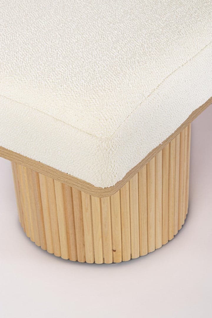 Panca "Floriana" per interno, con Struttura In Mdf E Compensato, da 122x46x42,5h cm in Panche contenitore Decor Space - Altamura, commercioVirtuoso.it