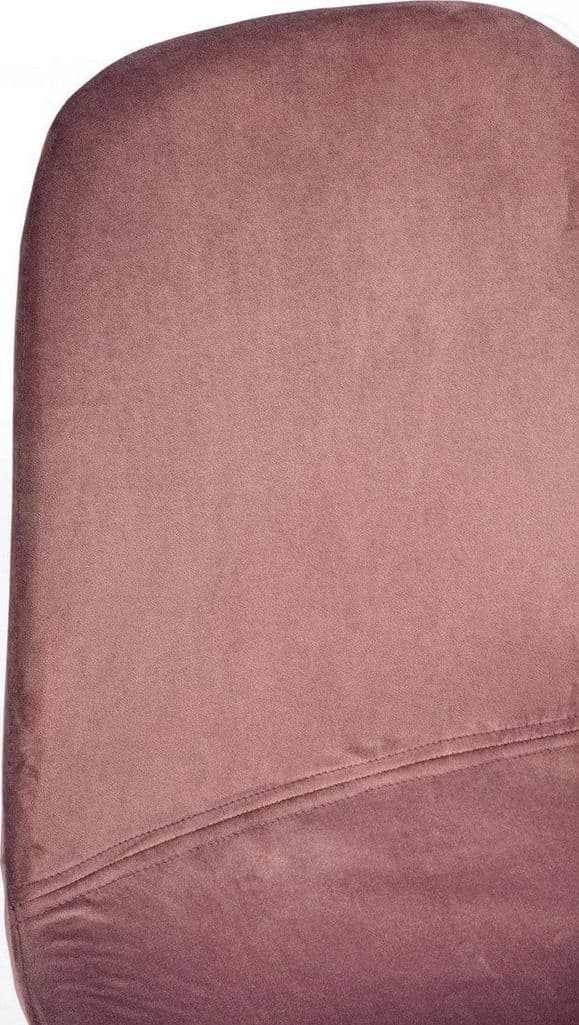 Sedia "Irelia" con struttura seduta e schienale in velluto, per arredo interno 52,5 x 42,5 x h 90 cm in Sedie Decor Space - Altamura, commercioVirtuoso.it