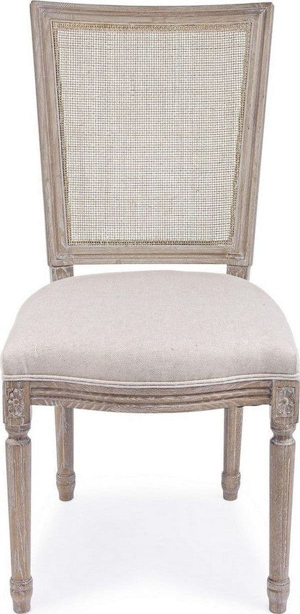 Sedia "Liliane" con struttura in legno di frassino, con cuscino da 48 x 65 x h 96 cm in Sedie Decor Space - Altamura, commercioVirtuoso.it