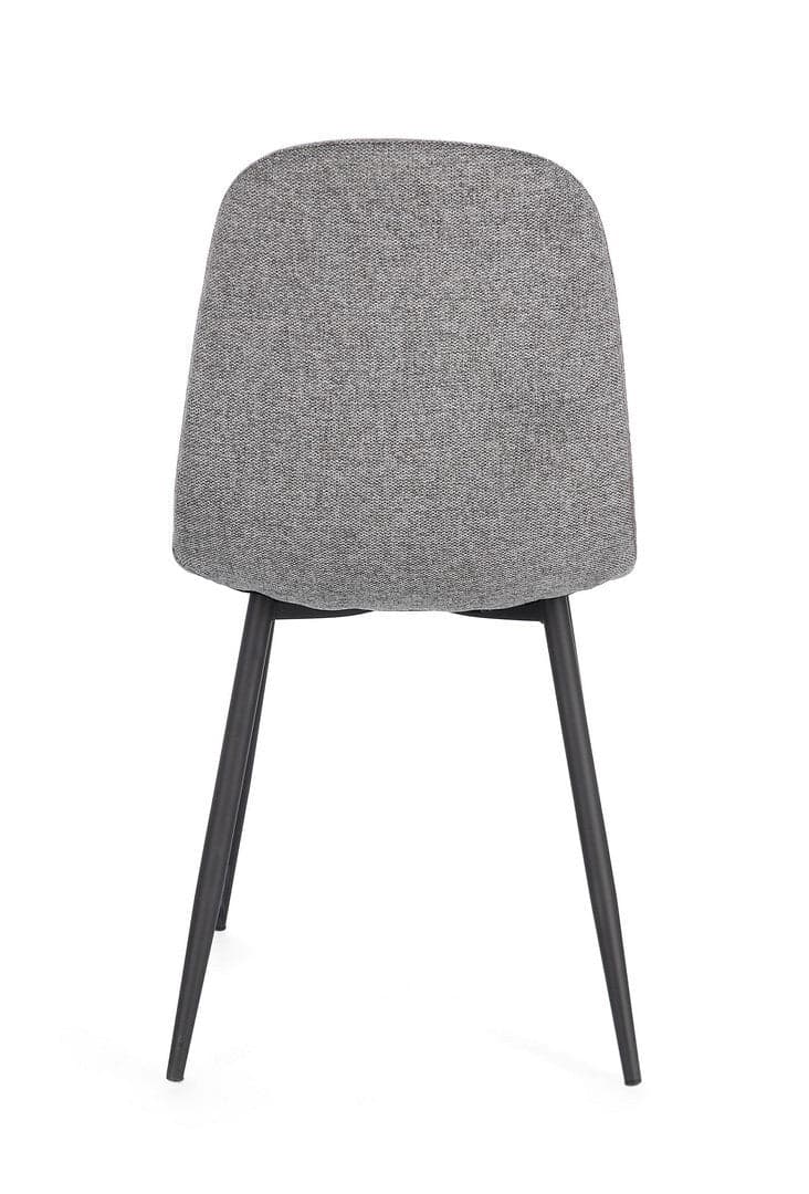 Sedia "Irelia" con struttura seduta e schienale in compensato, per arredo interno 52,5 x 42,5 x h 90 cm in Sedie Decor Space - Altamura, commercioVirtuoso.it