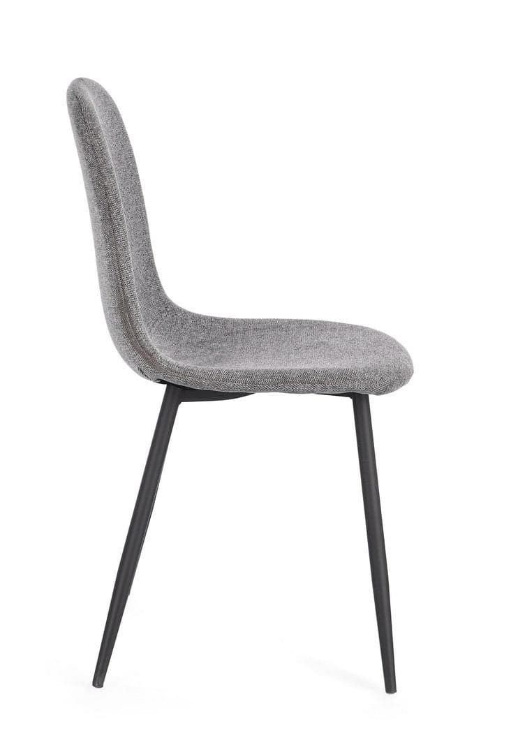 Sedia "Irelia" con struttura seduta e schienale in compensato, per arredo interno 52,5 x 42,5 x h 90 cm in Sedie Decor Space - Altamura, commercioVirtuoso.it