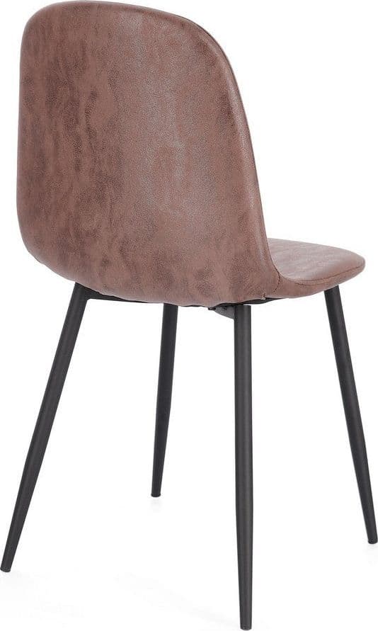 Sedia "Irelia" con struttura seduta e schienale in compensato, per arredo interno 52,5 x 42,5 x h 90 cm in Sedie Decor Space - Altamura, commercioVirtuoso.it