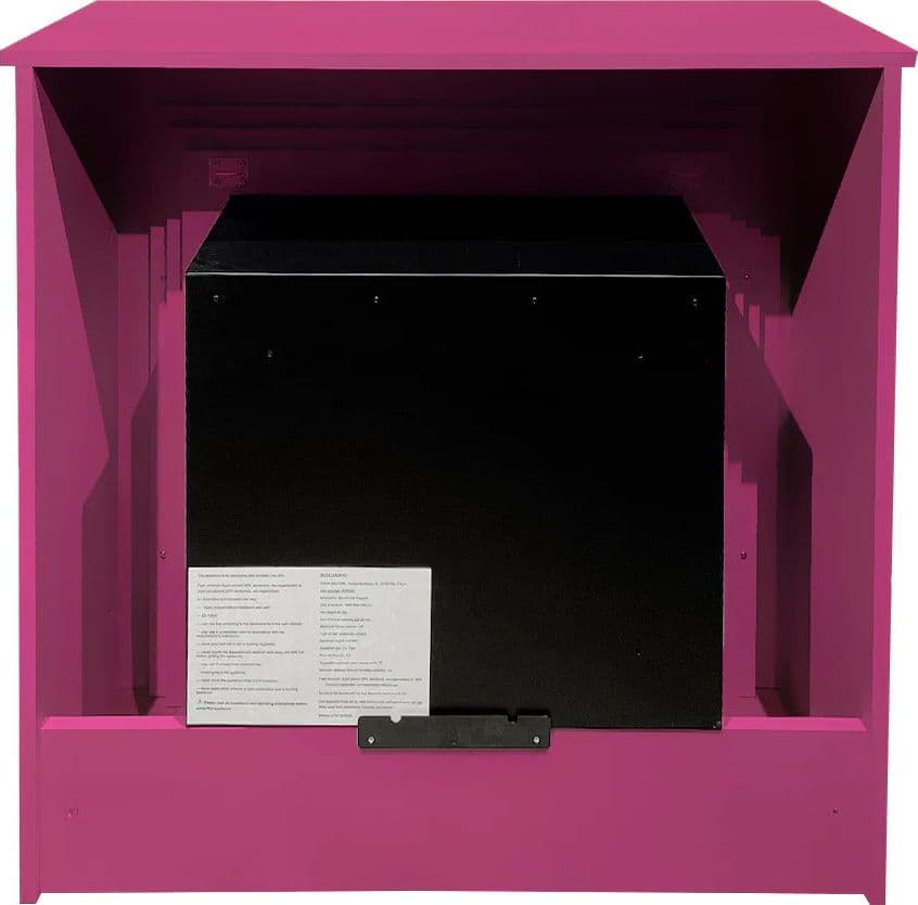Camino a bioetanolo "Bellini" da terra in legno biocamino per interno h 96 cm - 28