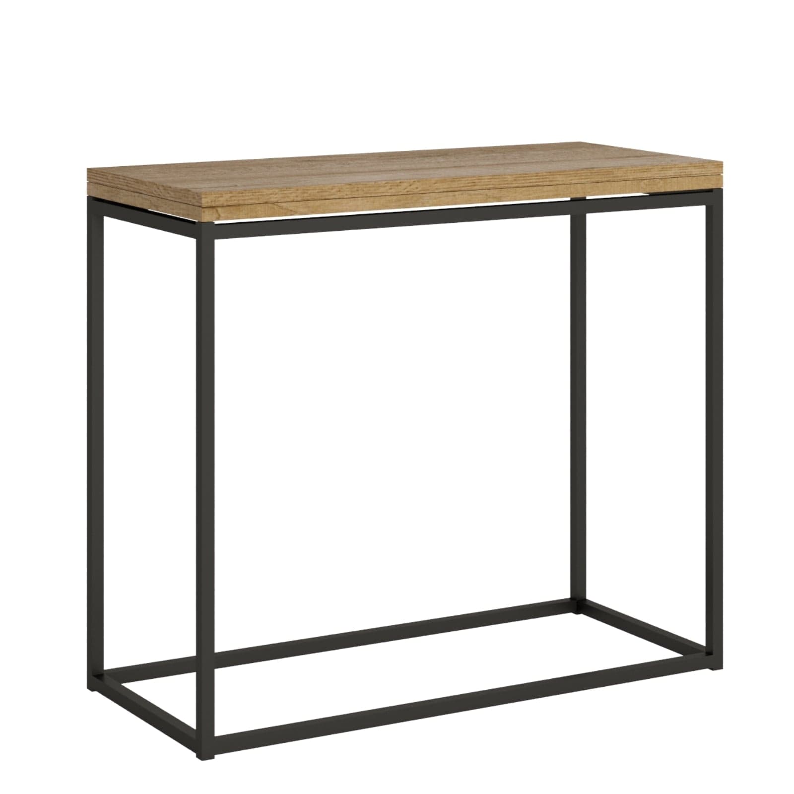 Tavolo consolle "Ancona" allungabile in legno per sala da pranzo in Credenze Decor Space - Altamura, commercioVirtuoso.it