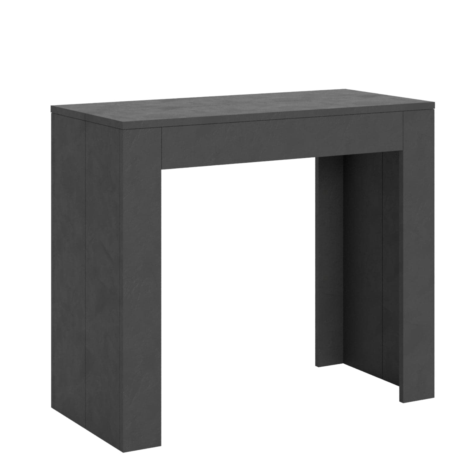 Tavolo consolle "Ferrara" allungabile in legno per sala da pranzo in Credenze Decor Space - Altamura, commercioVirtuoso.it