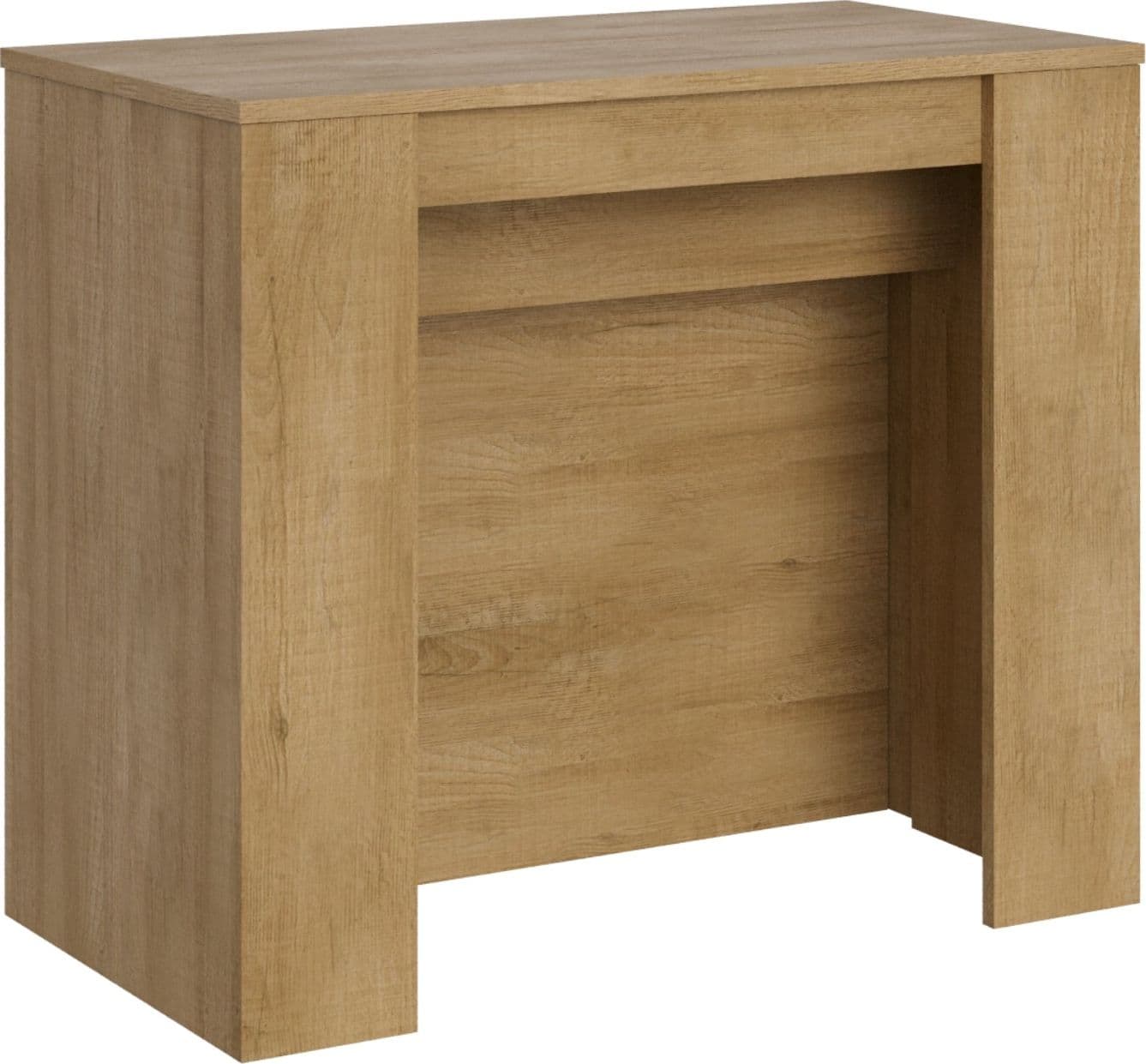 Tavolo consolle "Piacenza" allungabile in legno per sala da pranzo in Credenze Decor Space - Altamura, commercioVirtuoso.it