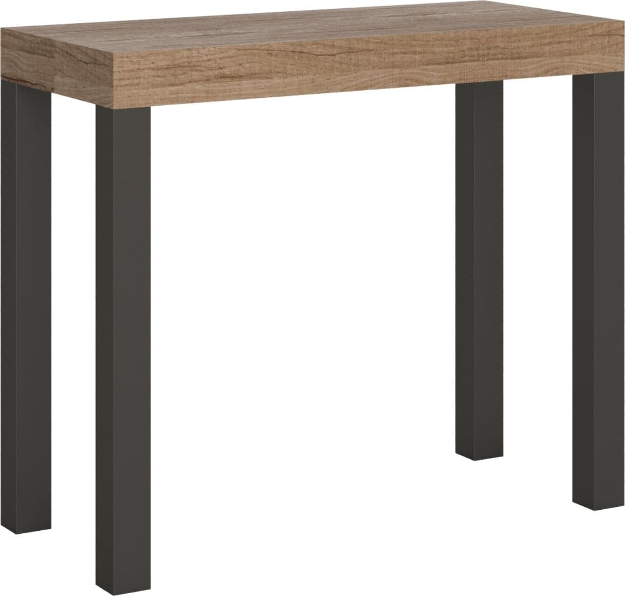 Tavolo consolle "Caserta" allungabile in legno per sala da pranzo in Credenze Decor Space - Altamura, commercioVirtuoso.it
