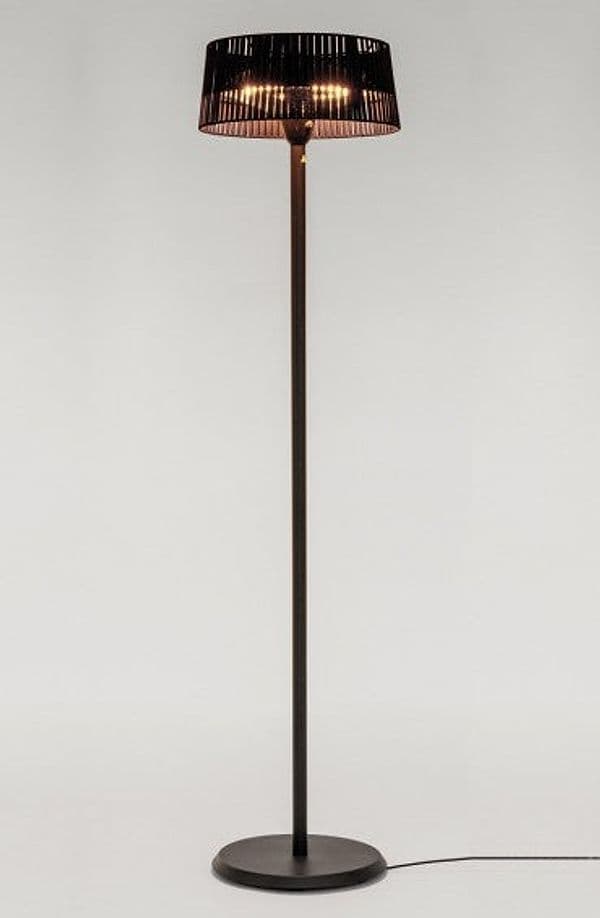 Lampada riscaldante elettrica "Holen", struttura in alluminio e acciaio per esterno, da 205 cm - 11