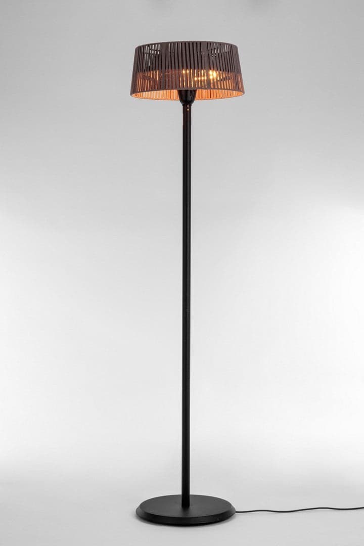 Lampada riscaldante elettrica "Holen", struttura in alluminio e acciaio per esterno, da 205 cm in Lanterne Decor Space - Altamura, commercioVirtuoso.it