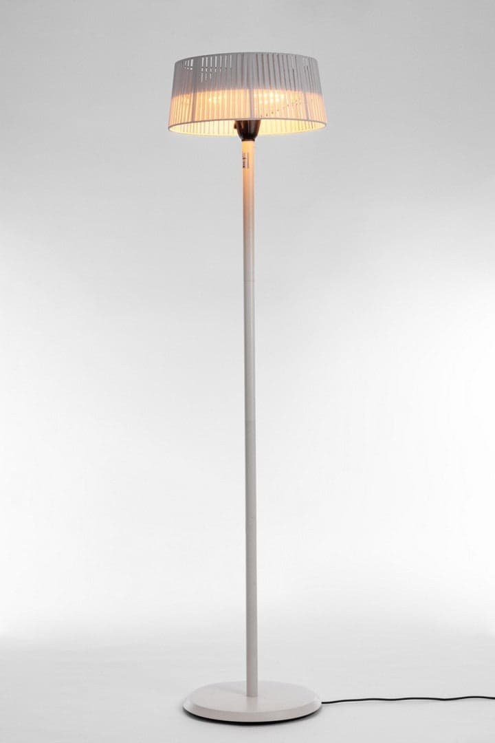 Lampada riscaldante elettrica "Holen", struttura in alluminio e acciaio per esterno, da 205 cm in Lanterne Decor Space - Altamura, commercioVirtuoso.it