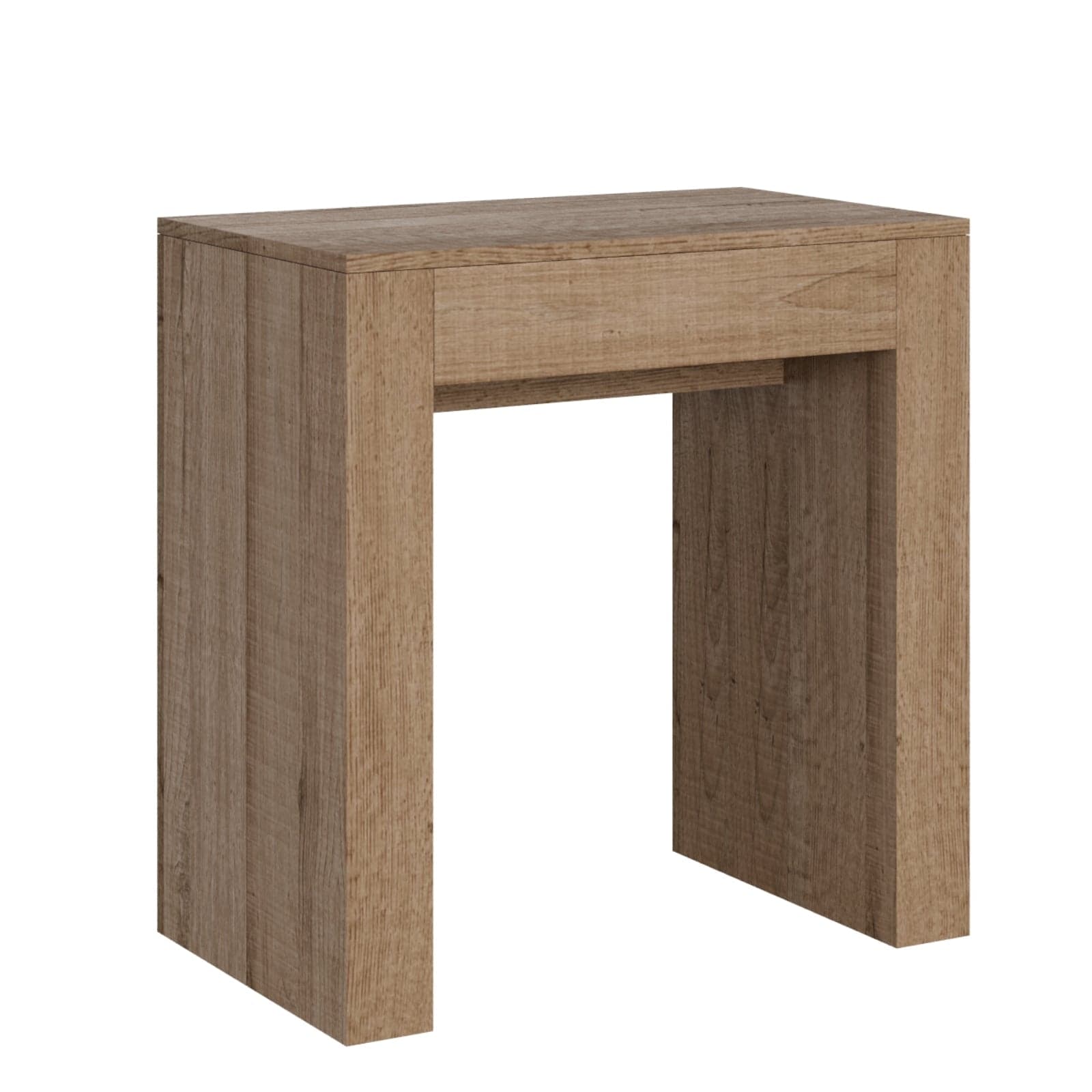 Tavolo consolle "Foggia" allungabile in legno per sala da pranzo in Credenze Decor Space - Altamura, commercioVirtuoso.it