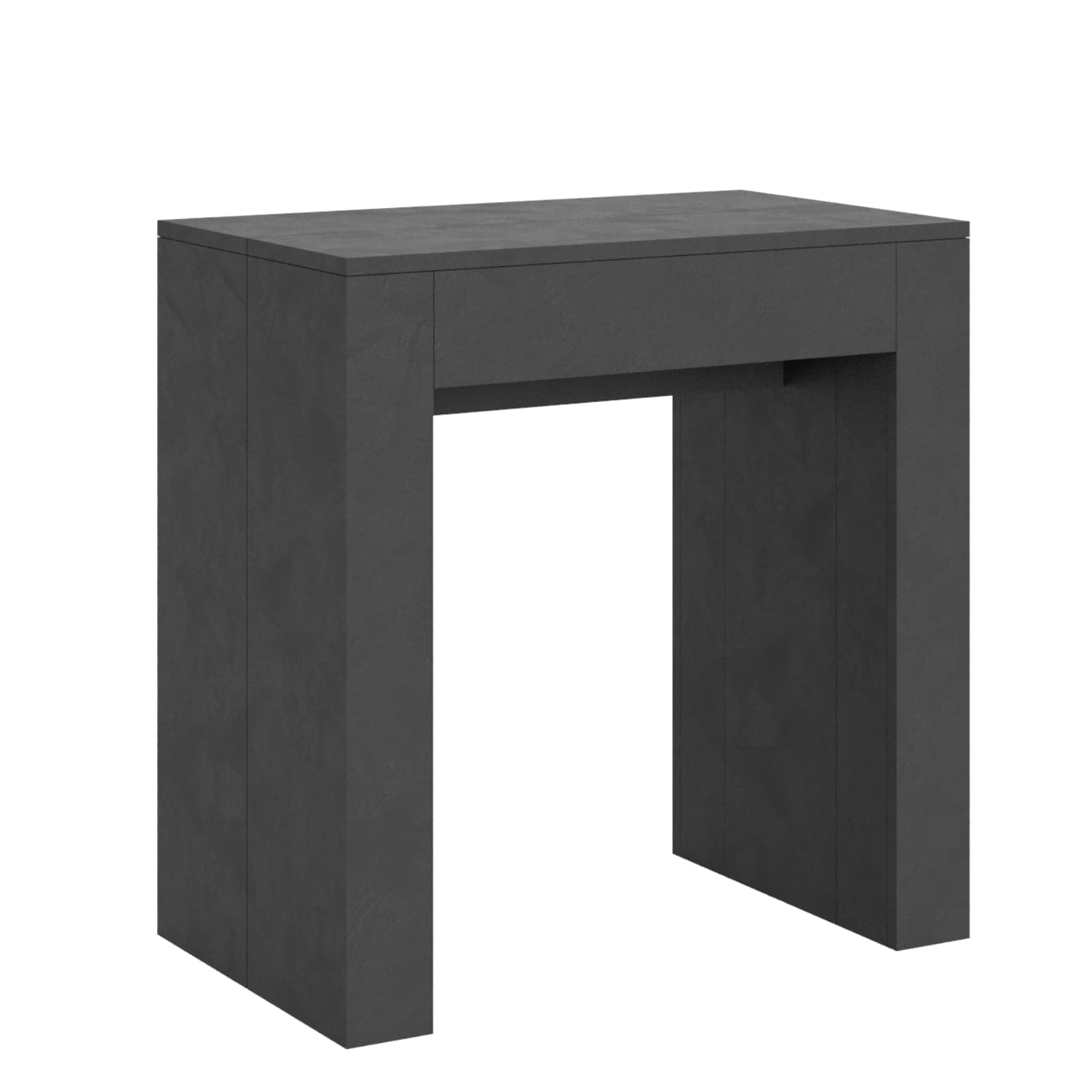 Tavolo consolle "Foggia" allungabile in legno per sala da pranzo in Credenze Decor Space - Altamura, commercioVirtuoso.it