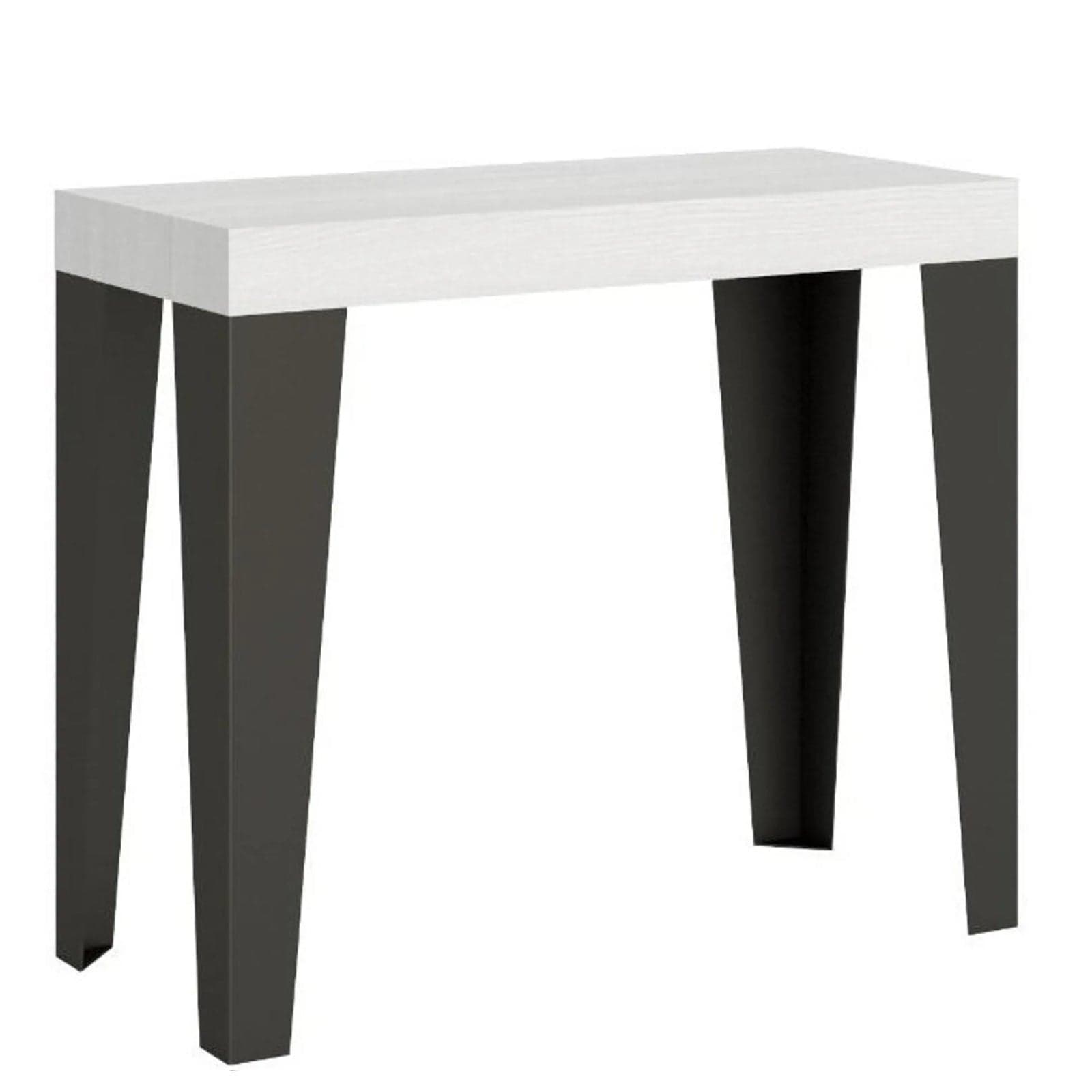 Tavolo consolle "Bolzano" allungabile in legno per sala da pranzo in Credenze Decor Space - Altamura, commercioVirtuoso.it