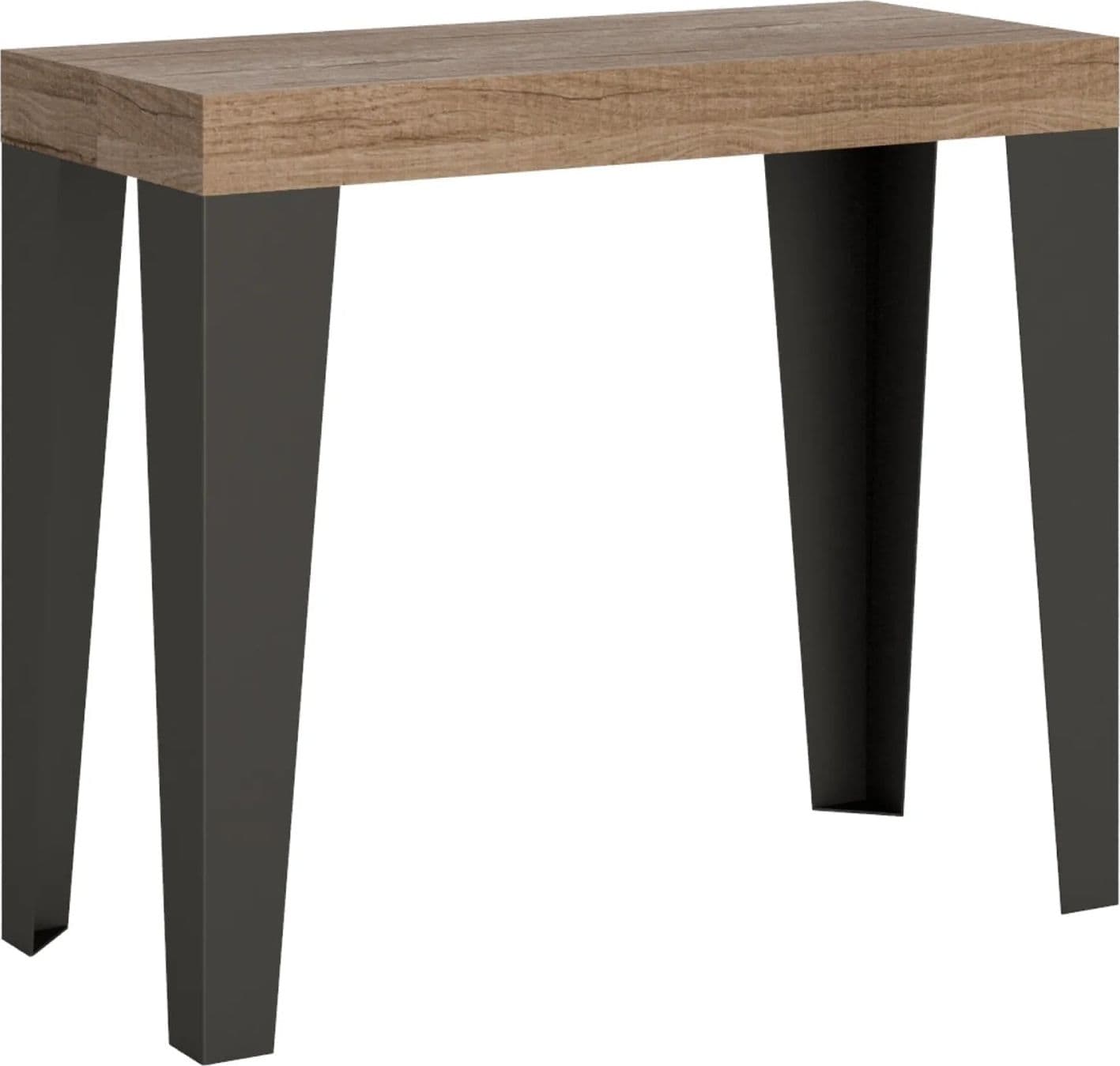 Tavolo consolle "Bolzano" allungabile in legno per sala da pranzo in Credenze Decor Space - Altamura, commercioVirtuoso.it