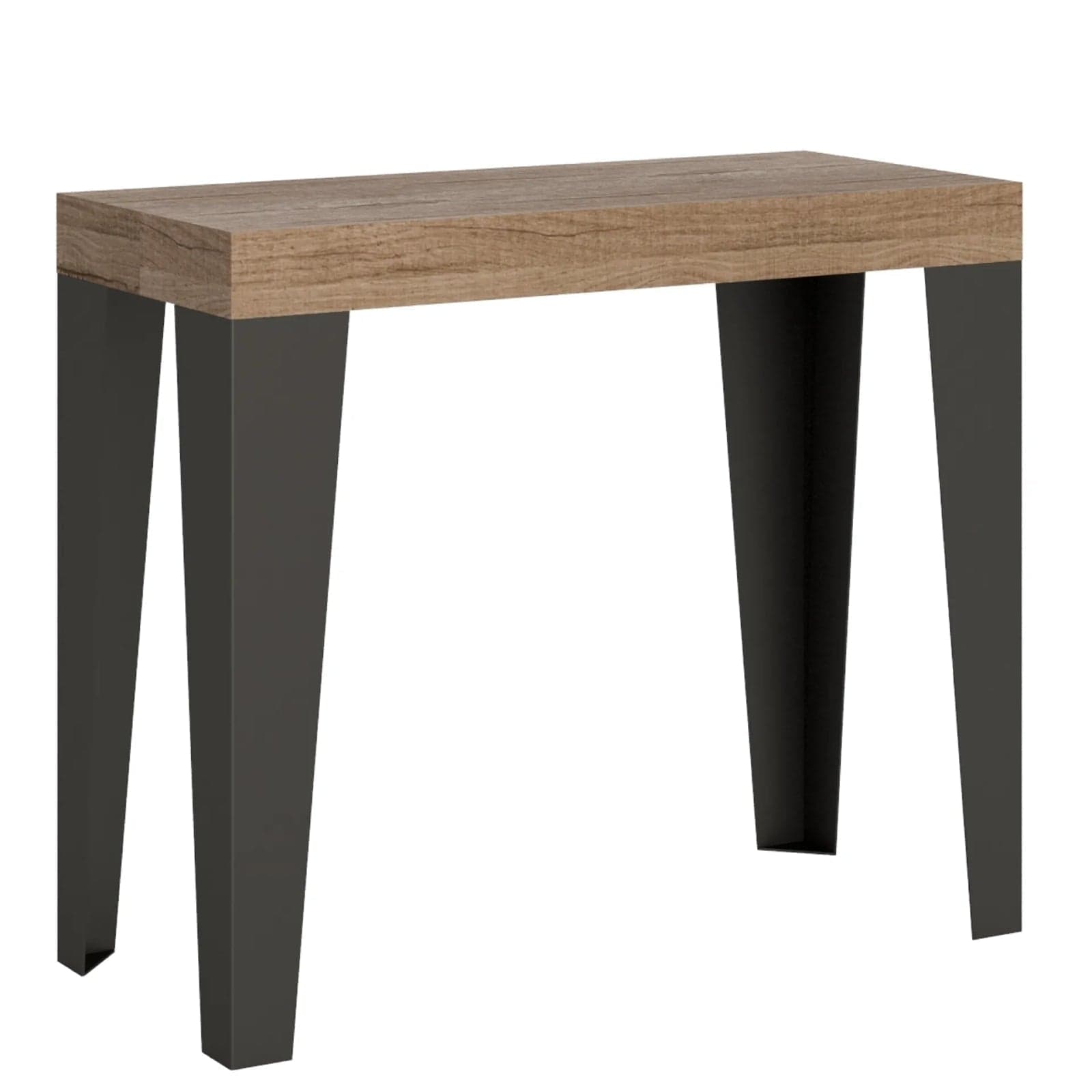 Tavolo consolle "Bolzano" allungabile in legno per sala da pranzo in Credenze Decor Space - Altamura, commercioVirtuoso.it