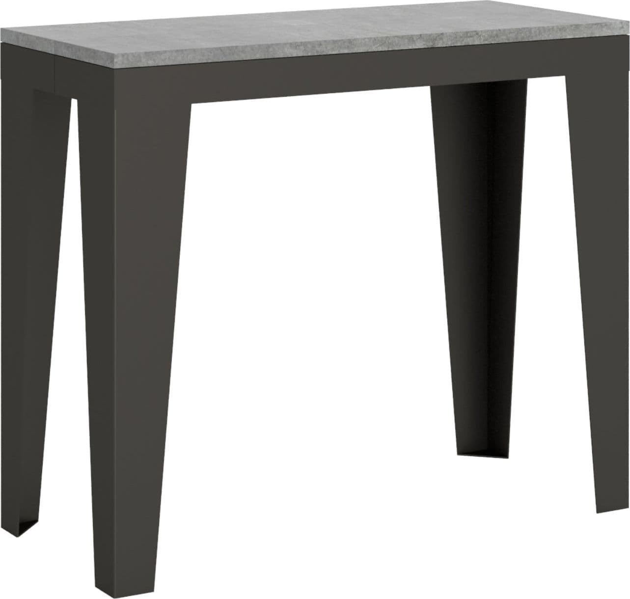 Tavolo consolle "Udine" allungabile in legno per sala da pranzo in Credenze Decor Space - Altamura, commercioVirtuoso.it