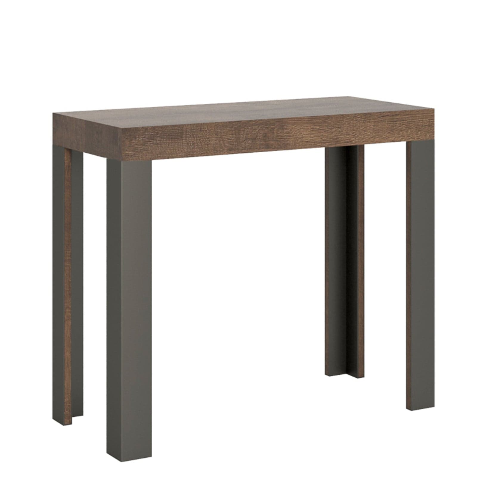 Tavolo consolle "Rimini" allungabile in legno per sala da pranzo - 22