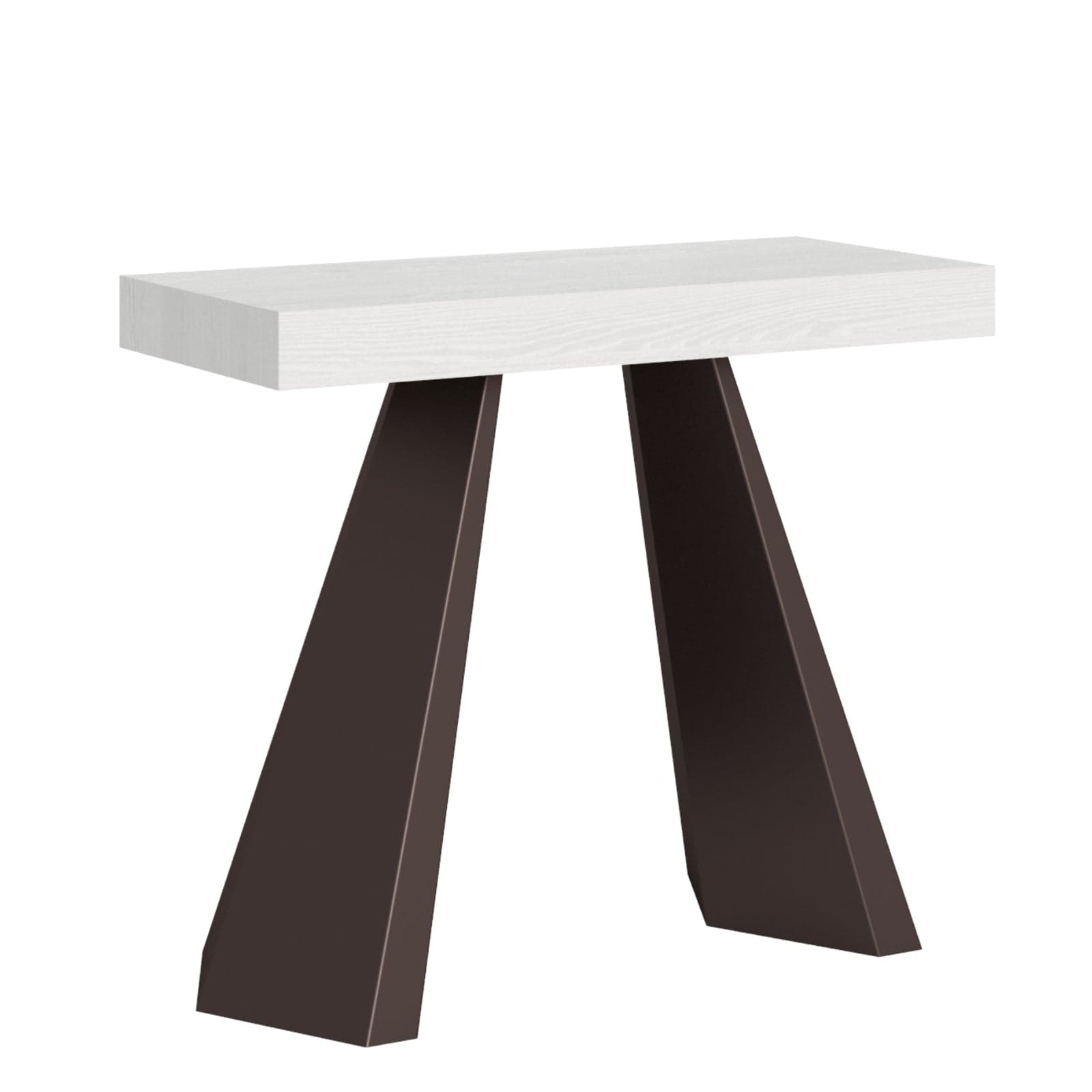 Tavolo consolle "Monza" allungabile in legno per sala da pranzo in Credenze Decor Space - Altamura, commercioVirtuoso.it