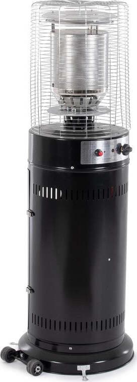 Scaldapatio a Gas, colonna in acciaio verniciato nero, da Ø46 x 135h cm, per esterno Giardino e giardinaggio/Riscaldamenti e bracieri da esterno/Bracieri Decor Space - Altamura, Commerciovirtuoso.it