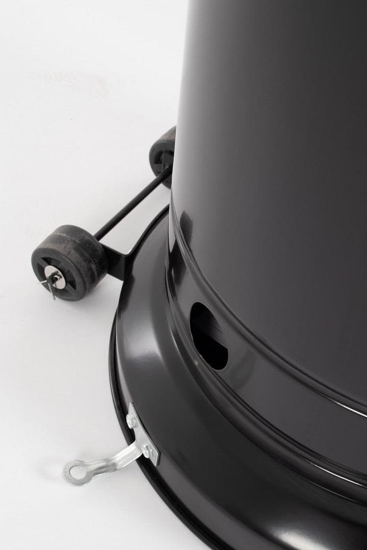 Scaldapatio a Gas, colonna in acciaio verniciato nero, h 135 cm, per esterno in Bracieri Decor Space - Altamura, commercioVirtuoso.it