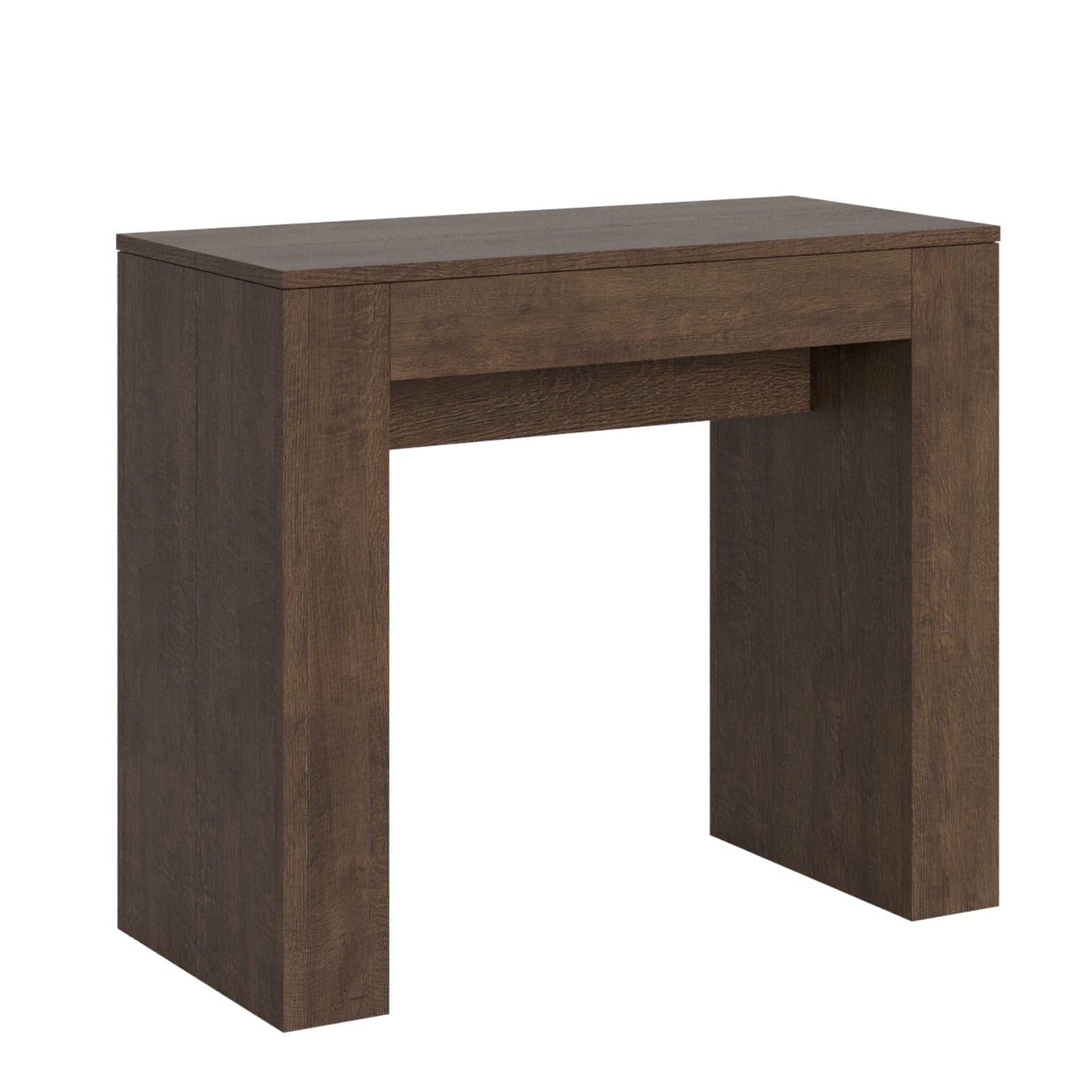 Tavolo consolle "Trento" allungabile in legno per sala da pranzo - 5