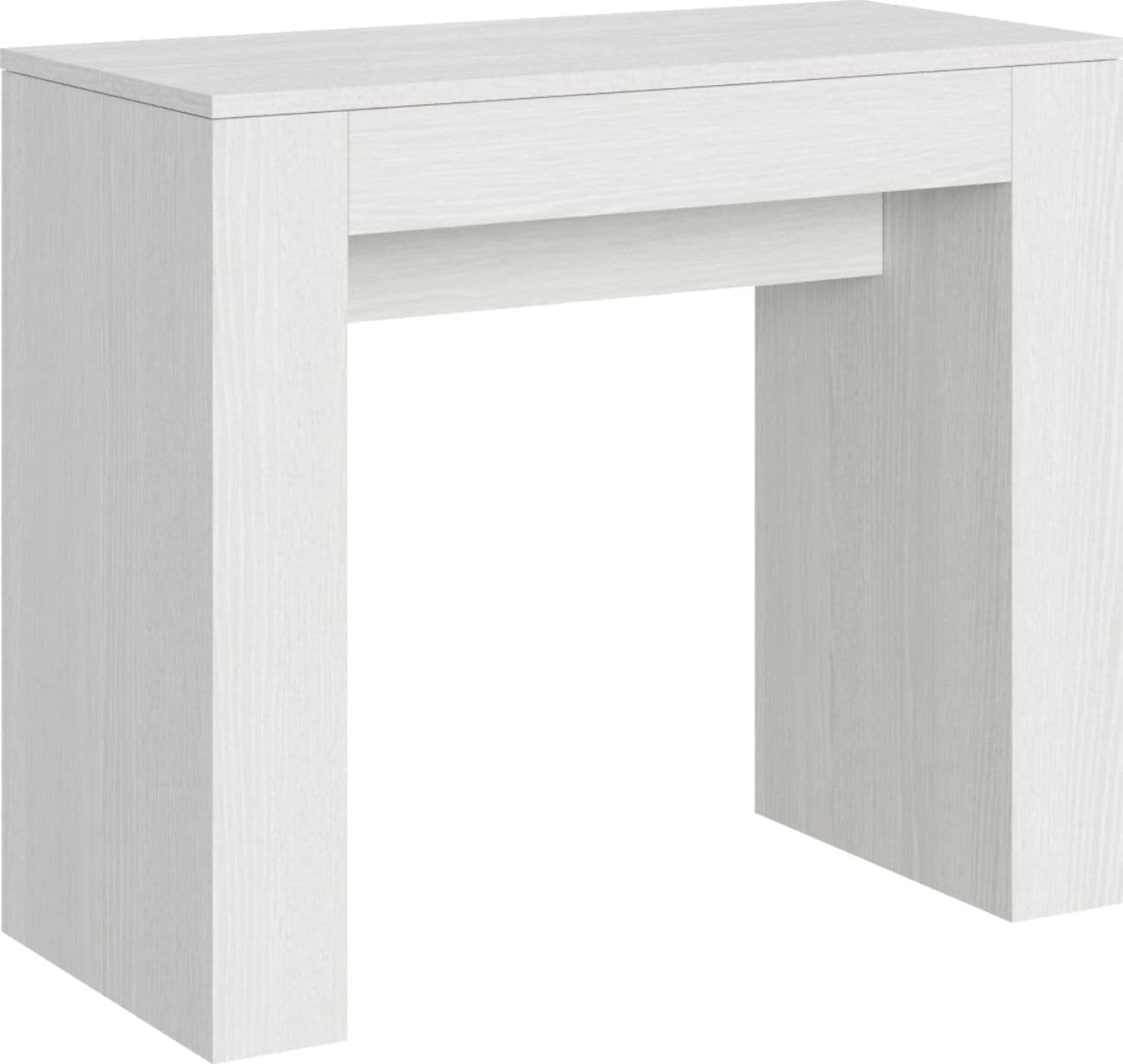 Tavolo consolle "Trento" allungabile in legno per sala da pranzo - 5