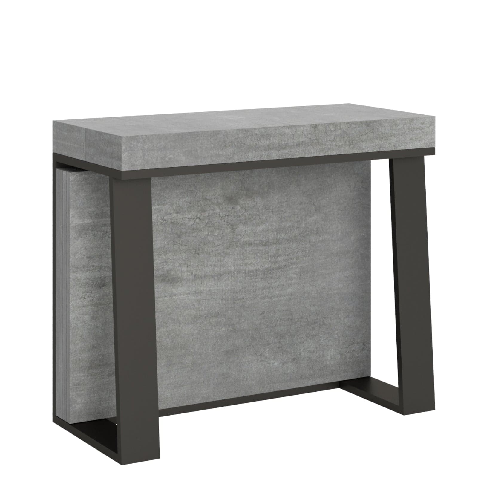 Tavolo consolle "Ravenna" allungabile in legno per sala da pranzo in Credenze Decor Space - Altamura, commercioVirtuoso.it