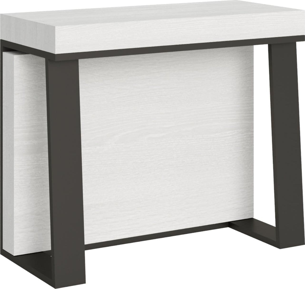 Tavolo consolle "Ravenna" allungabile in legno per sala da pranzo in Credenze Decor Space - Altamura, commercioVirtuoso.it