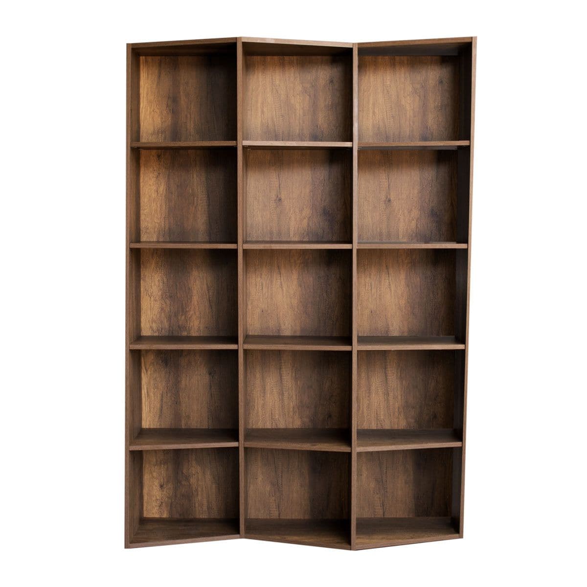 Libreria "Torino" a colonne, in legno, con ripiani, per arredamento camere ed interni in Librerie Decor Space - Altamura, commercioVirtuoso.it