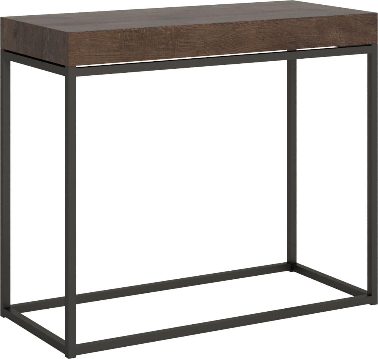 Tavolo consolle "Novara" allungabile in legno per sala da pranzo in Credenze Decor Space - Altamura, commercioVirtuoso.it