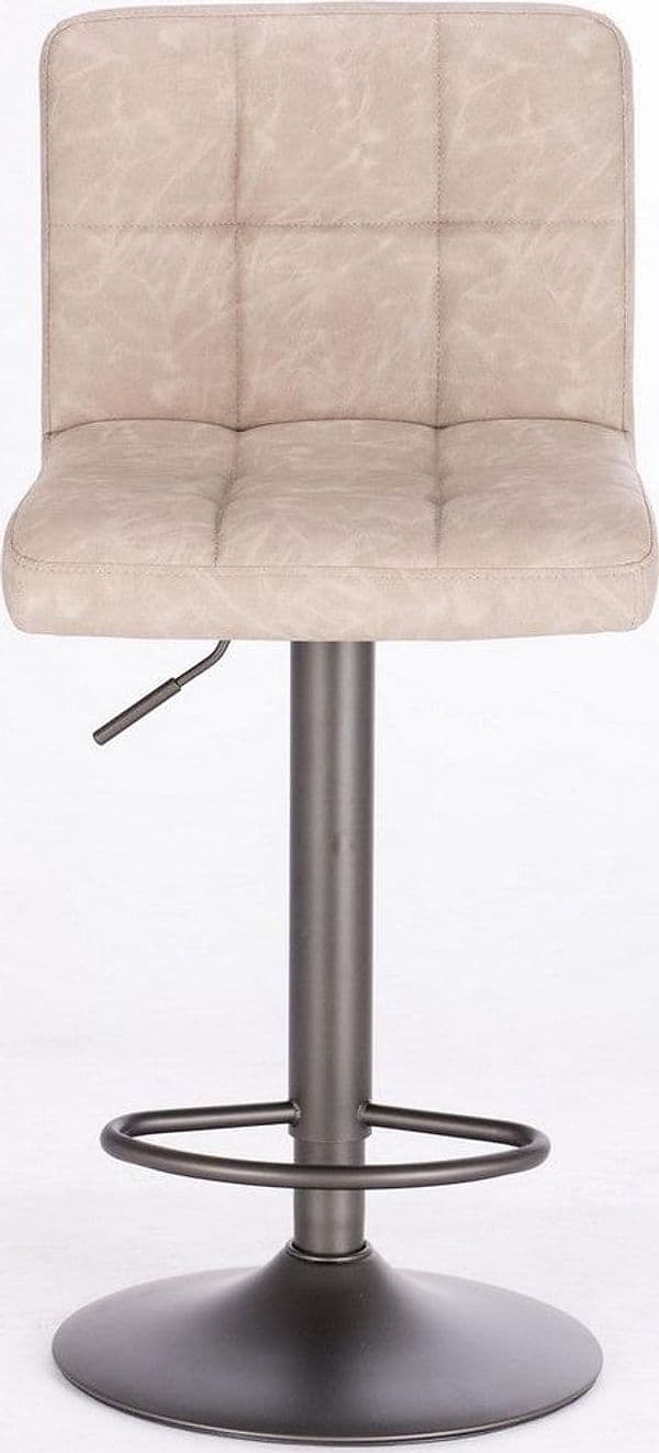 Sgabello da bar Greyson per interno, Struttura E Base Grigio Opaco In Acciaio Verniciato A Polvere (Poliestere), 42 x 51 x 92/113 cm in Sgabelli Decor Space - Altamura, commercioVirtuoso.it