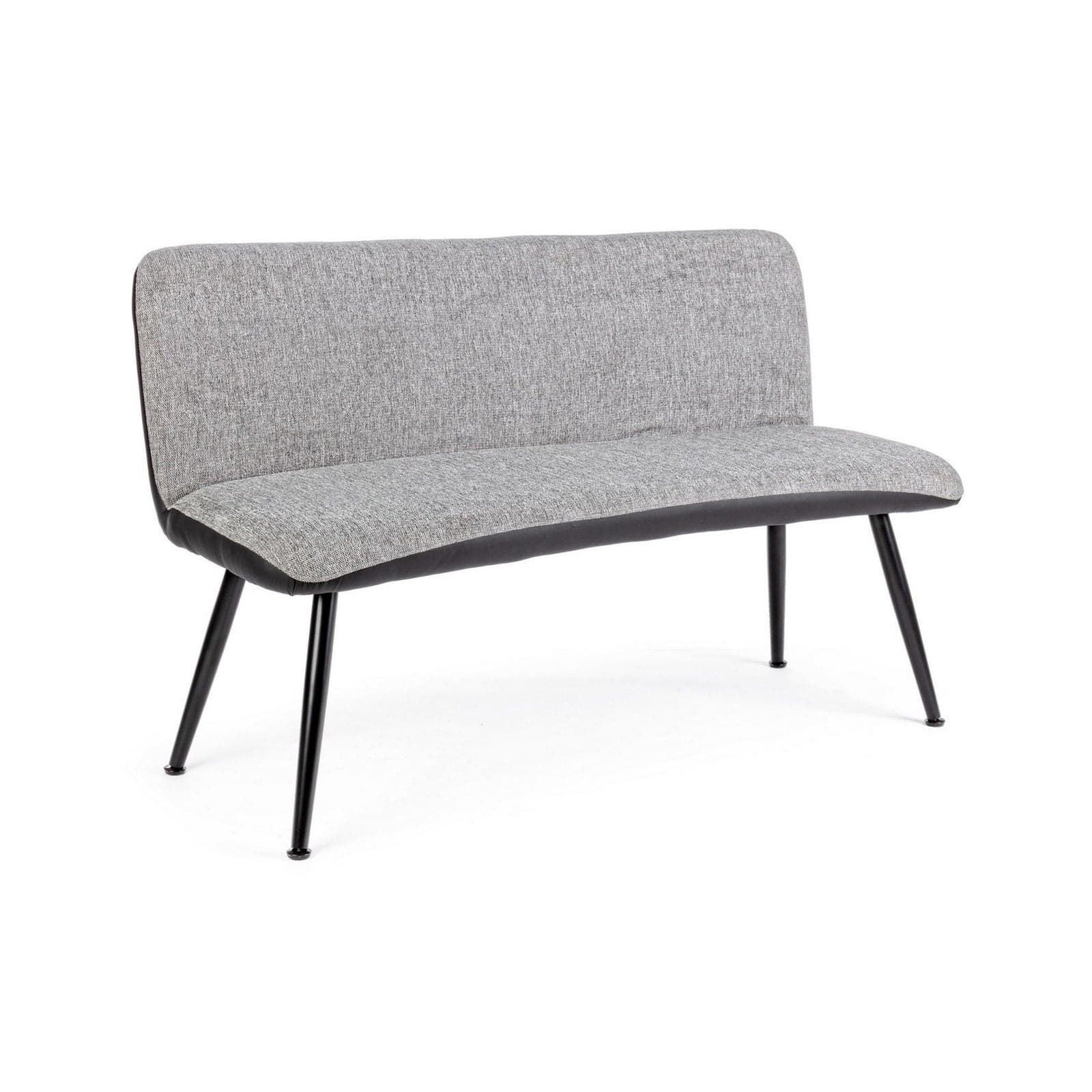 Divano "Louis" per interno, Gambe In Tubolare Di Acciaio 142 x 47 x 88 h cm in Divani Decor Space - Altamura, commercioVirtuoso.it