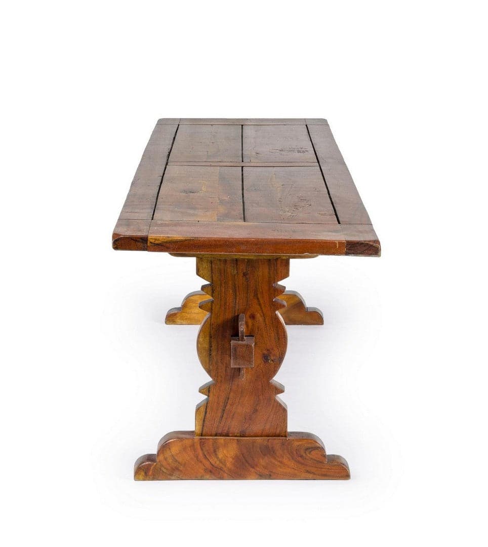Panca "Chateaux" per interno, con Legno D'Acacia Indiano Massiccio, da 178x41x48h cm Casa e cucina/Arredamento/Ingresso/Panche contenitore Decor Space - Altamura, Commerciovirtuoso.it