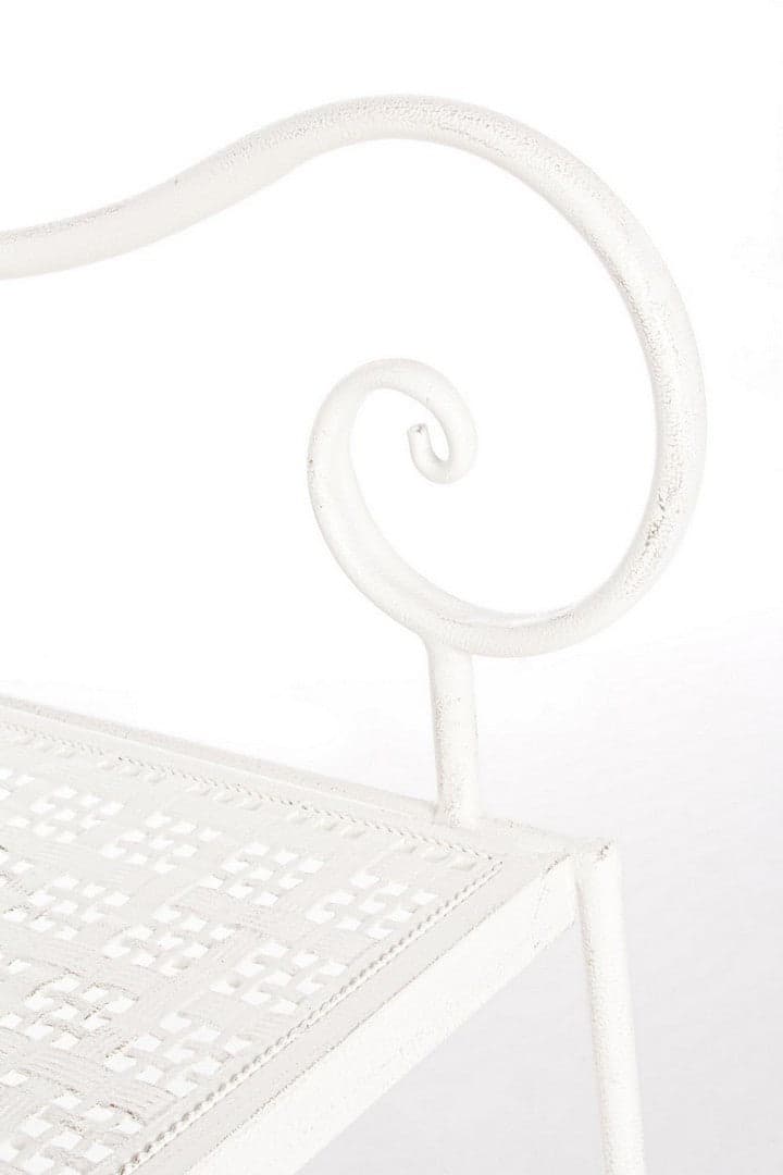 Panca "Emily" per interno, con Acciaio Verniciato A Polvere Epossidica, da 115x60x92h cm in Panche contenitore Decor Space - Altamura, commercioVirtuoso.it