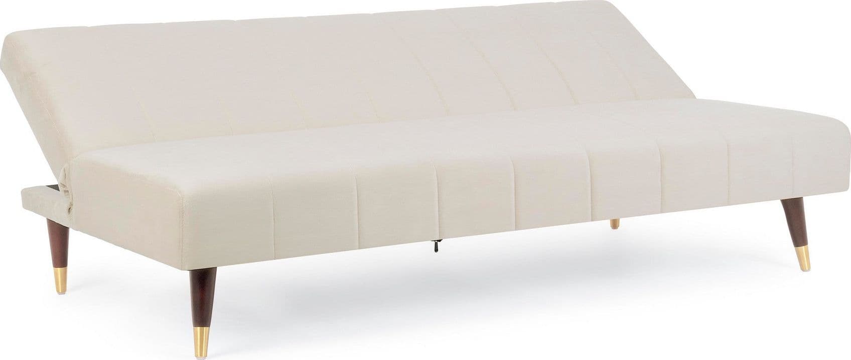 Divano letto "Alma" da 3 posti, struttura in legno di eucalipto, 180 x 88 x 82 h cm in Divani Decor Space - Altamura, commercioVirtuoso.it