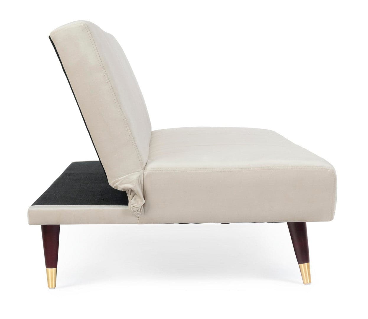 Divano letto "Alma" da 3 posti, struttura in legno di eucalipto, 180 x 88 x 82 h cm in Divani Decor Space - Altamura, commercioVirtuoso.it