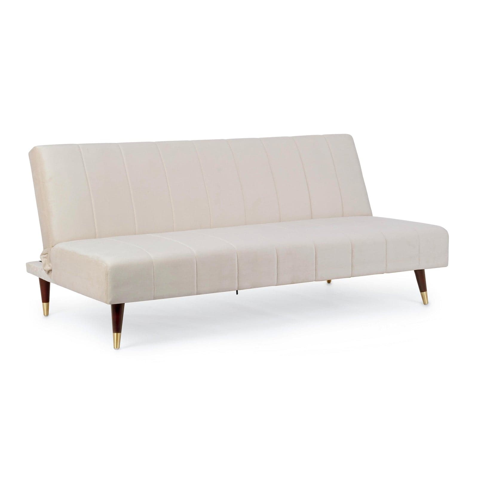 Divano letto "Alma" da 3 posti, struttura in legno di eucalipto, 180 x 88 x 82 h cm in Divani Decor Space - Altamura, commercioVirtuoso.it