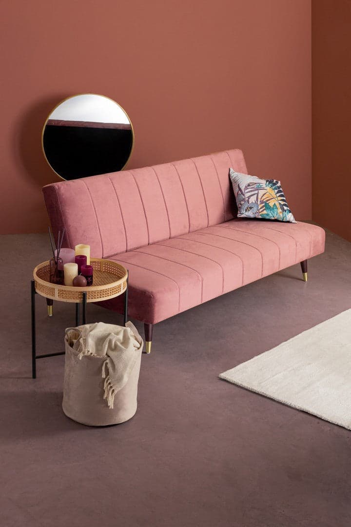 Divano letto "Alma" da 3 posti, struttura in legno di eucalipto, 180 x 88 x 82 h cm - 21