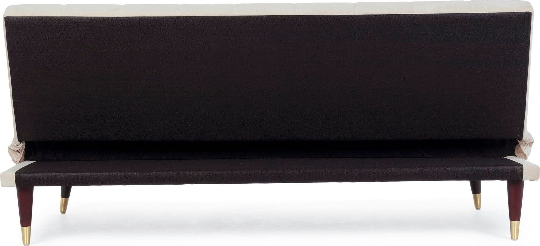 Divano letto "Alma" da 3 posti, struttura in legno di eucalipto, 180 x 88 x 82 h cm in Divani Decor Space - Altamura, commercioVirtuoso.it