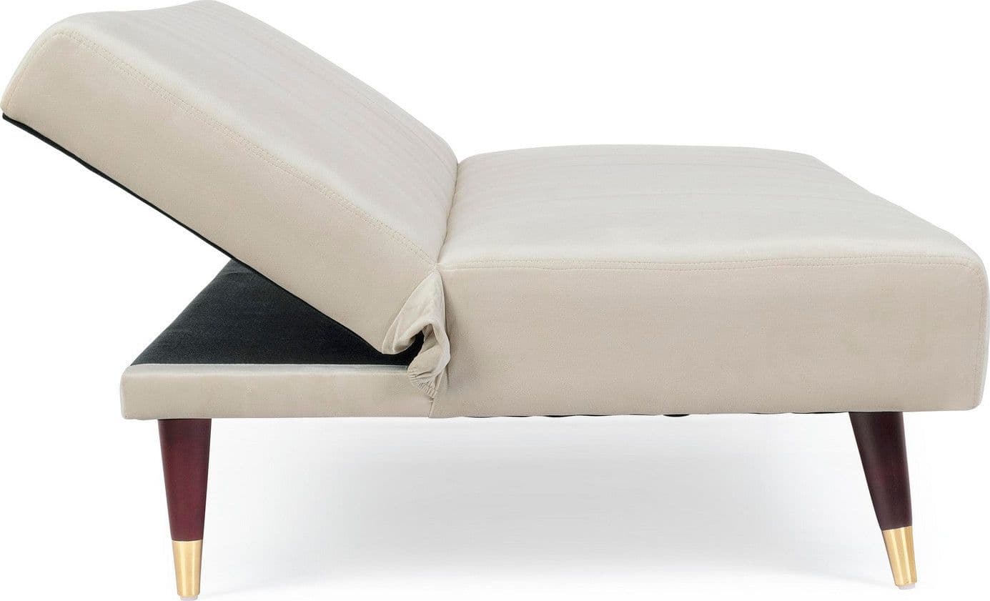 Divano letto "Alma" da 3 posti, struttura in legno di eucalipto, 180 x 88 x 82 h cm in Divani Decor Space - Altamura, commercioVirtuoso.it