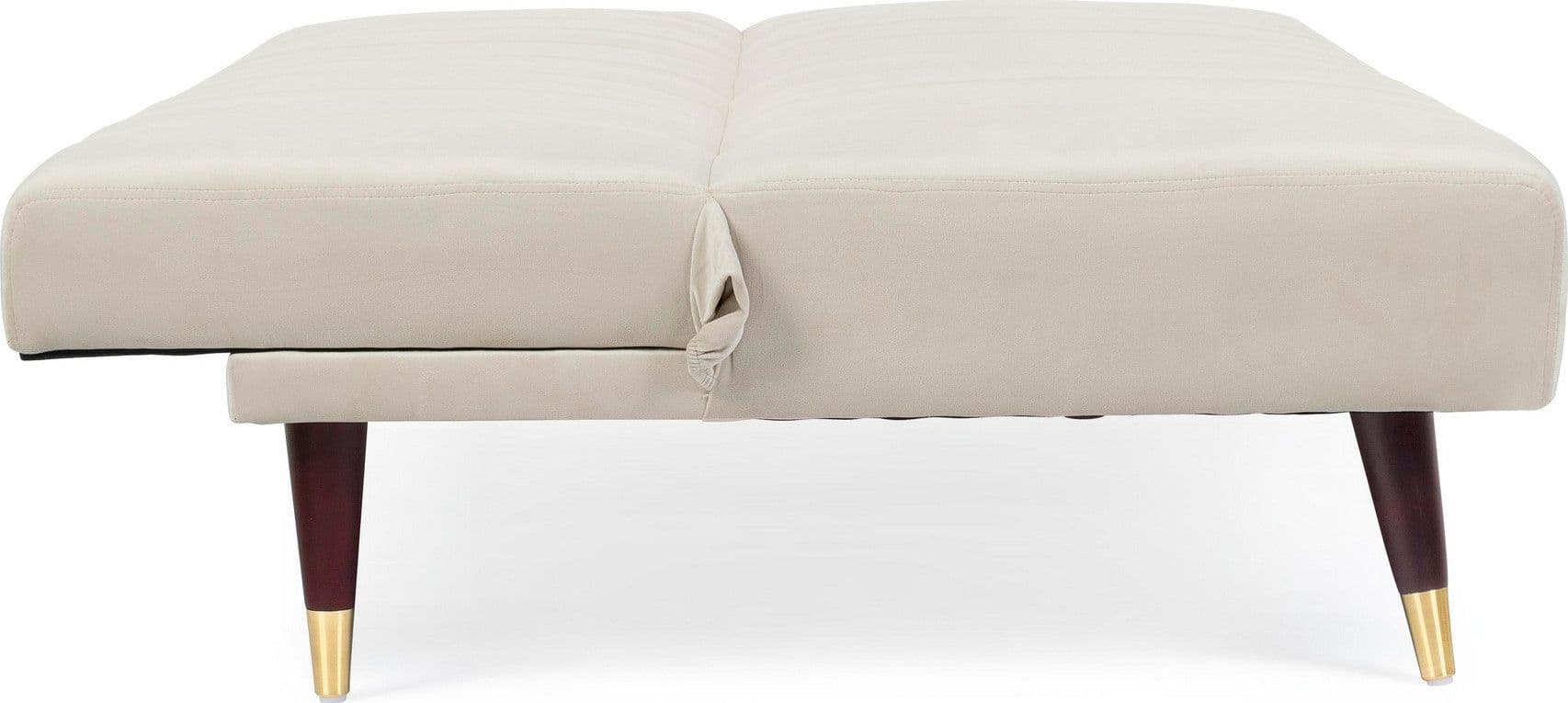Divano letto "Alma" da 3 posti, struttura in legno di eucalipto, 180 x 88 x 82 h cm in Divani Decor Space - Altamura, commercioVirtuoso.it