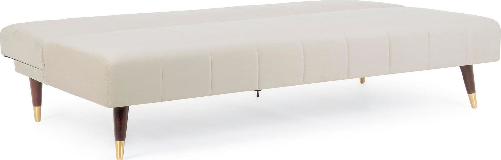 Divano letto "Alma" da 3 posti, struttura in legno di eucalipto, 180 x 88 x 82 h cm in Divani Decor Space - Altamura, commercioVirtuoso.it