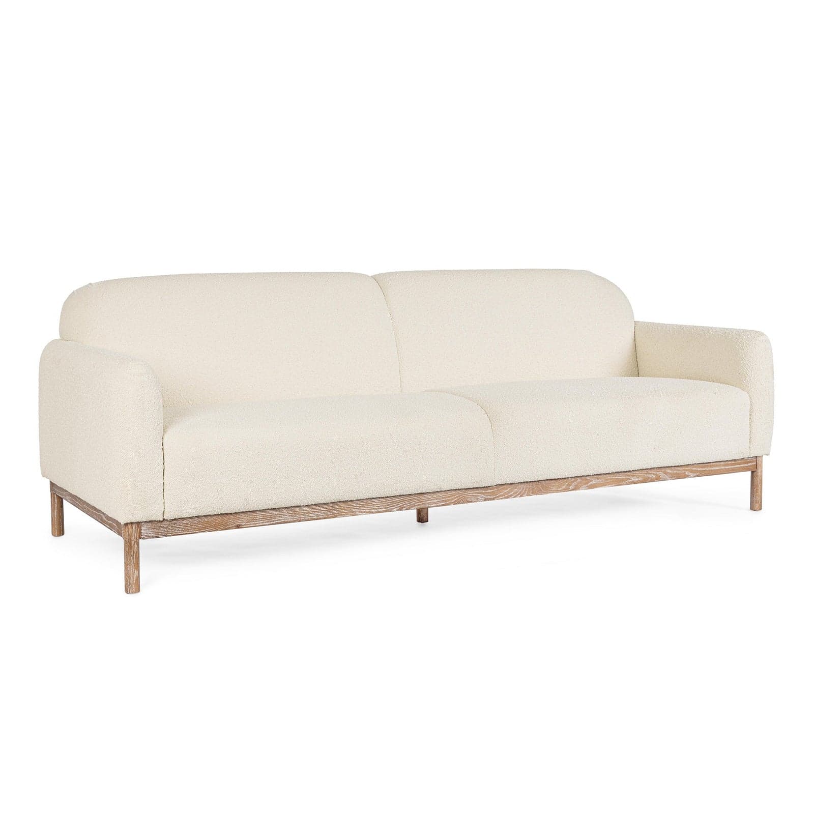 Divano 3 Posti "Detroit" per interno, Struttura In Legno Di Frassino 232 x 87 x 82 h cm in Divani Decor Space - Altamura, commercioVirtuoso.it