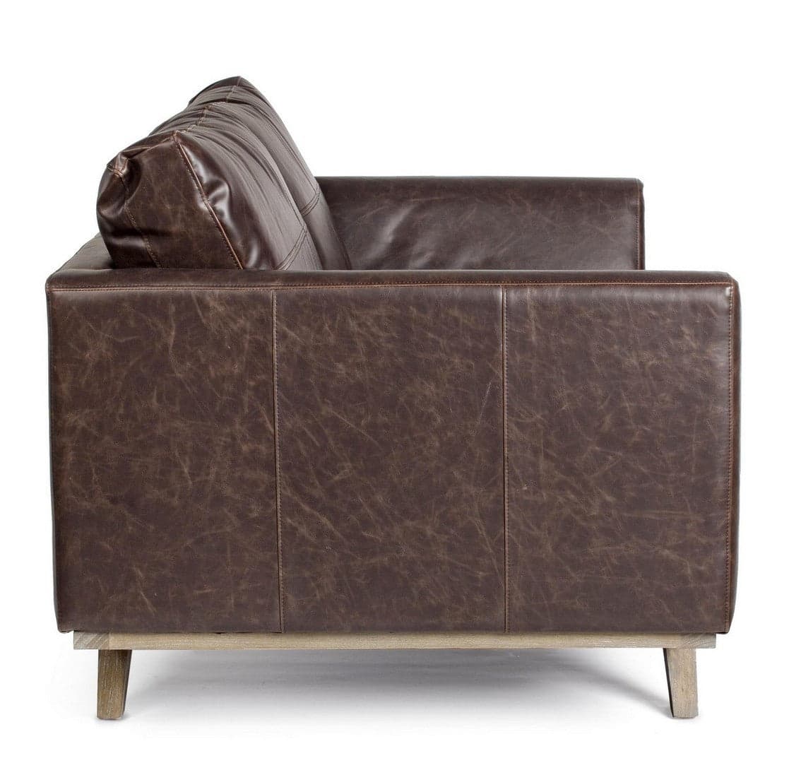 Divano 3 Posti "Raymond" per interno, Struttura E Schienale In Legno Di Frassino, 194,5 x 85 x 85 h cm Casa e cucina/Arredamento/Soggiorno/Divani Decor Space - Altamura, Commerciovirtuoso.it