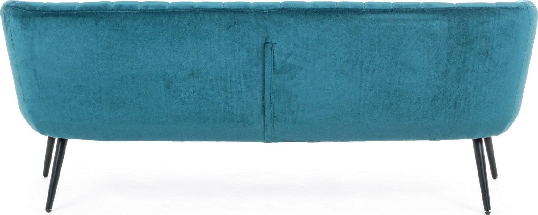 Divano 2 Posti "Avril" per interno, Struttura In Legno Compensato, Gambe In Acciaio Verniciato A Polvere Epossidica 126 x 70 x 68 h cm in Divani Decor Space - Altamura, commercioVirtuoso.it